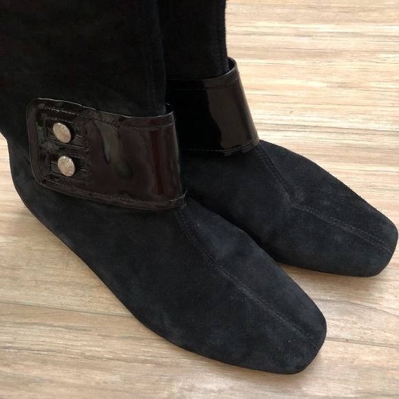 Michael Kors Suede Tall Boots - Picture 5 of 8